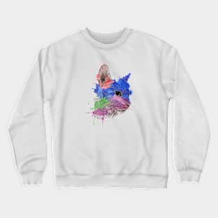 Watercolor Cat #2 Crewneck Sweatshirt